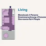 Intimate In A Modern Residence-beahost アパート *